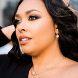 Photo of Kimberly D. Collection 1/3 CT. T.W. Diamond Earring 10K White Gold [CE5816W]