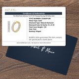 The White Flair Collection 7/8 CT. T.W.  Diamond Earring 10K Yellow Gold