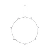 Photo of Seanna 3/4 CT. T.W. Anklet 10K White Gold [AN5819W]