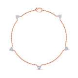 Photo of Seanna 1/2 CT. T.W. Bracelet 10K Rose Gold [BC5819R]