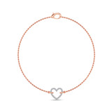 Photo of Anezka 1/7 CT. T.W. Bracelet 14K Rose Gold [BC5820R]