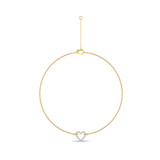 Photo of Anezka 1/7 CT. T.W. Anklet 14K Yellow Gold [AN5820Y]