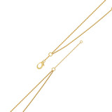Photo of Beta 1/5 Carat T.W. Anklet 10K Yellow Gold [AN5821Y]