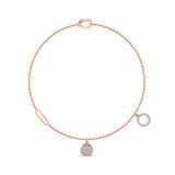 Photo of Beta 1/4 CT. T.W. Bracelet 10K Rose Gold [BC5821R]