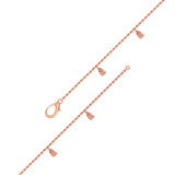 Photo of Lisbet 0 CT. T.W. Bracelet 10K Rose Gold [BC5822R]