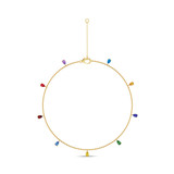 Photo of Issa 0 Carat T.W. Anklet 14K Yellow Gold [AN5823Y]