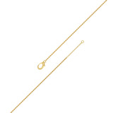 Photo of Nubia 1/20 Carat T.W. Anklet 14K Yellow Gold [AN5824Y]