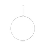 Photo of Nubia 1/20 CT. T.W. Anklet 10K White Gold [AN5824W]