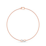 Photo of Nubia 1/20 Carat T.W. Bracelet 10K Rose Gold [BC5824R]