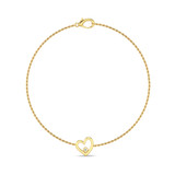 Photo of Amherst 1/25 CT. T.W. Bracelet 14K Yellow Gold [BC5825Y]