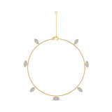 Photo of Deanna 3/8 CT. T.W. Anklet 14K Yellow Gold [AN5834Y]