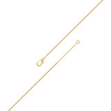 Photo of Cully 1/10 CT. T.W. Anklet 10K Yellow Gold [AN5832Y]