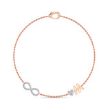 Photo of Chaise 1/4 Carat T.W. Bracelet 10K Rose Gold [BC5830R]