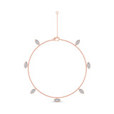 Photo of Deanna 3/8 Carat T.W. Anklet 10K Rose Gold [AN5834R]