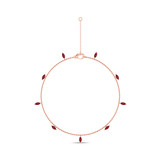 Photo of Davida 0 CT. T.W. Anklet 10K Rose Gold [AN5833R]