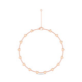 Photo of Amory 0 CT. T.W. Anklet 10K Rose Gold [AN5827R]