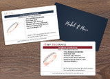 McKenzie 1 1/2 cttw Wedding Band Set 10K Rose Gold