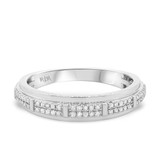 Photo of Charlotte 5/8 cttw Wedding Band Set 14K White Gold [BT473WM]