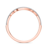Photo of Sadie 1 cttw Wedding Band Set 14K Rose Gold [BT477RL]