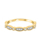 Photo of Sisu 1/4 ct tw. Lab Grown Ladies Band 14K Yellow Gold [BT5863YL]