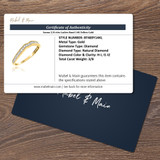 Autry 3/8 ct tw. Lab Grown Ladies Band 14K Yellow Gold