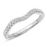 Photo of Onya 3 7/8 ct tw. Lab Grown Round Solitaire Bridal Set 14K White Gold [BT5880WL]