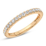Photo of Ofu 3/4 ct tw. Lab Grown Ladies Band 14K Rose Gold [BT5872RL]