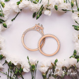 Photo of Maska 2 1/4 ct tw. Lab Grown Round Solitaire Bridal Set 14K White Gold [BR5877W-L070]