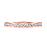 Photo of Briella 2 3/4 ct tw. Lab Grown Round Solitaire Bridal Set 14K Rose Gold [BT5901RL]