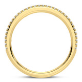 Photo of Gitta 1/4 ct tw. Lab Grown Ladies Band 14K Yellow Gold [BT5882YL]