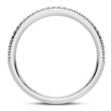 Photo of Zaila 1/2 ct tw. Lab Grown Ladies Band 14K White Gold [BT5889WL]