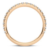 Photo of Matina 1 ct tw. Lab Grown Ladies Band 14K Rose Gold [BT5892RL]