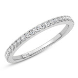 Photo of Imara 1 ct tw. Lab Grown Ladies Band 14K White Gold [BT5893WL]