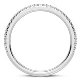 Photo of Kemina 1/4 ct tw. Lab Grown Ladies Band 14K White Gold [BT5884WL]