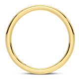 Photo of Sakura 3/4 ct tw. Lab Grown Round Solitaire Bridal Set 14K Yellow Gold [BT5899YL]