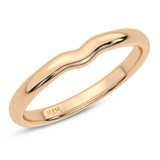 Photo of Beatrix  1 ct tw. Lab Grown Round Solitaire Bridal Set 14K Rose Gold [BT5900RL]