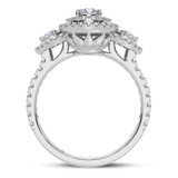Photo of Rhiannon 2 1/2 ct tw. Lab Grown Pear Solitaire Bridal Set Platinum [BT5887PE-M070]