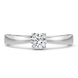Photo of Ofu 1 1/2 ct tw. Lab Grown Round Solitaire Bridal Set Platinum [BT5872PE-L070]