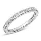 Photo of Ofu 1 1/2 ct tw. Lab Grown Round Solitaire Bridal Set Platinum [BT5872PL]