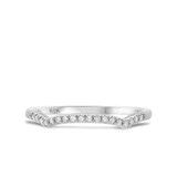 Photo of Libby 1/10 ct tw. Diamond Ladies Band 14K White Gold [BT5041WL]