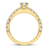 Photo of Amaya 2 1/3 ct tw. Round Solitaire Engagement Ring 14K Yellow Gold [BT5010YE-R095]