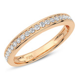 Photo of Sapphira 1/3 ct tw. Ladies Band 14K Rose Gold