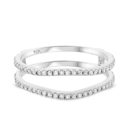 Photo of Violet 3/8 cttw Ladies Band 10K White Gold [BT474WL]