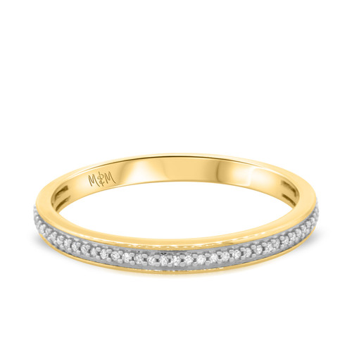 Photo of Louis 1/10 cttw Ladies Band 10K Yellow Gold [BT498YL]