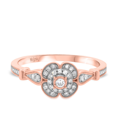 Photo of Hurst 1/4 cttw Fancy Cut Engagement Ring 10K Rose Gold [BT203RE-C000]