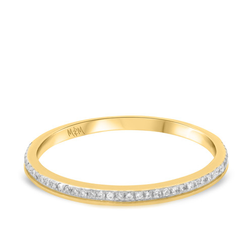 Photo of Zoey 1/8 cttw Ladies Band 14K Yellow Gold [BT208YL]