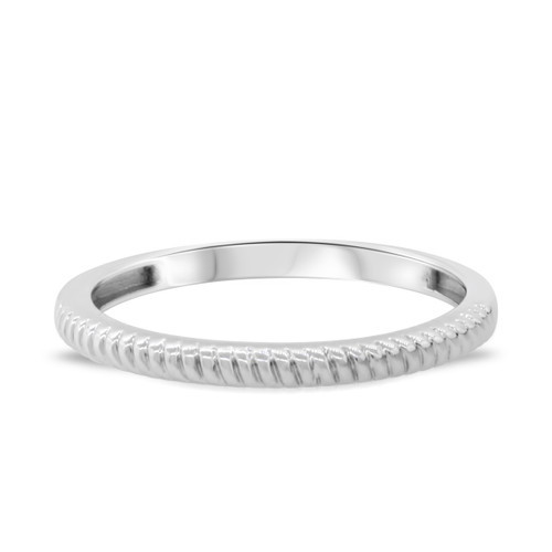 Photo of Evan Ladies Band 14K White Gold [BT435WL]