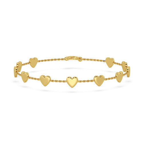 Amory Gold Bracelet 10K Yellow Gold - Mabel & Main