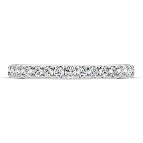 Photo of Ofu 3/4 ct tw. Lab Grown Ladies Band 14K White Gold [BT5872WL]