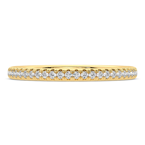 Photo of Kemina 1/4 ct tw. Lab Grown Ladies Band 14K Yellow Gold [BT5884YL]